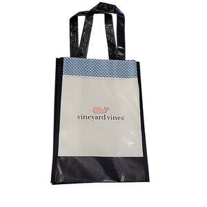 Vineyard Vines Small 9”X13” Shopping Tote Bag